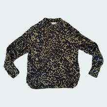 Load image into Gallery viewer, Etoile Isabel Marant Animal Print Mock Neck Blouse
