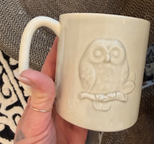 Load image into Gallery viewer, AS-IS Otagiri owl raised-relief mug
