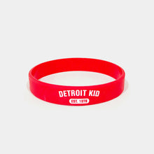 Load image into Gallery viewer, 1200X1200_Gry_Wristband_Front_Red
