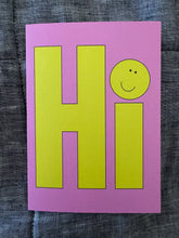 Load image into Gallery viewer, Goody Greeting Card - Hi
