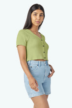 Load image into Gallery viewer, Pale Green Emporia Top
