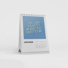 Load image into Gallery viewer, 2025 Desk Calendar Jan Front
