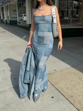 Load image into Gallery viewer, Shades Of Indigo Mesh Dress
