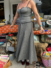 Load image into Gallery viewer, Plaid Lyra Bustier Tank
