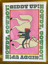 Load image into Gallery viewer, Goody Greeting Card - Howdy Cowboy
