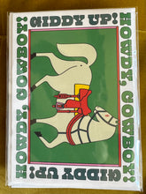 Load image into Gallery viewer, Goody Greeting Card - Howdy Cowboy

