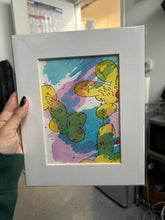 Load image into Gallery viewer, Technicolor Dino | Hand Painted Prints 8x10

