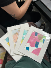 Load image into Gallery viewer, Technicolor Dino | Hand Painted Prints 8x10
