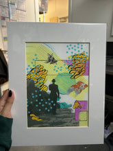 Load image into Gallery viewer, Technicolor Dino | Collage Prints 11x14
