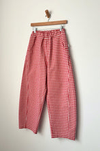 Load image into Gallery viewer, Red Gingham Arc Pant
