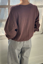 Load image into Gallery viewer, Espresso Cali Jersey Sweatshirt
