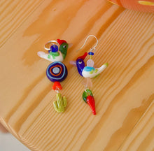 Load image into Gallery viewer, Bird Earrings
