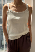 Load image into Gallery viewer, Naturel Pointelle Eve Cami
