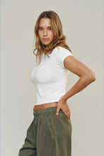 Load image into Gallery viewer, Washed White Isola Tee
