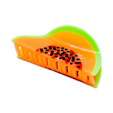 Load image into Gallery viewer, Large Papaya Hair Claw Clip
