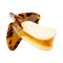 Load image into Gallery viewer, Midi Shiitake Mushroom Hair Claw Clip
