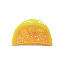 Load image into Gallery viewer, Mini Lemon Slice Hair Claw Clip
