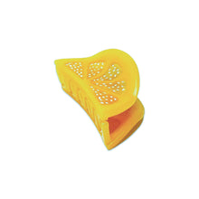 Load image into Gallery viewer, Mini Lemon Slice Hair Claw Clip
