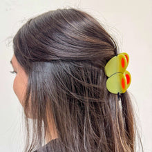 Load image into Gallery viewer, Large Olive Hair Claw Clip
