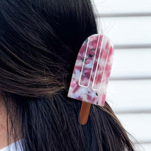 Load image into Gallery viewer, Large Strawberry Cream Paleta Hair Claw
