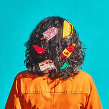 Load image into Gallery viewer, Large Taco Hair Claw Clip
