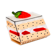 Load image into Gallery viewer, Large Tres Leches Cake Hair Claw

