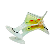 Load image into Gallery viewer, Large Martini Hair Claw Clip
