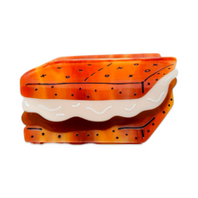 Load image into Gallery viewer, Large S'mores Hair Claw Clip
