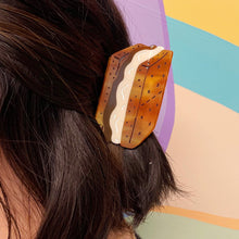 Load image into Gallery viewer, Large S'mores Hair Claw Clip

