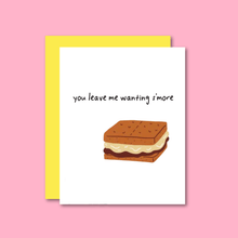 Load image into Gallery viewer, S'more Love Risograph Card
