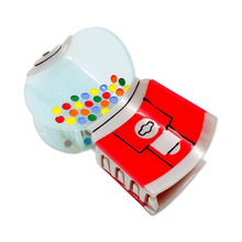 Load image into Gallery viewer, Large Gumball Machine Hair Claw Clip
