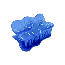 Load image into Gallery viewer, Mini Blue Gummy Bear Hair Claw Clip
