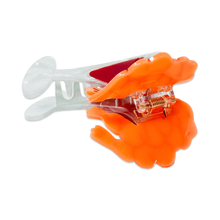 Load image into Gallery viewer, Large Shrimp Cocktail Hair Claw Clip
