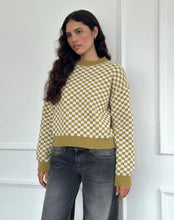 Load image into Gallery viewer, Check Green Karu Jumper
