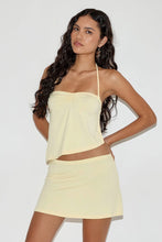 Load image into Gallery viewer, Lemon Nidya Mini Skirt
