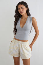 Load image into Gallery viewer, LABOXE-SHORT-CANDY-STRIPE-YELLOW-0426_28879d24-027e-43ad-a897-f4a305c77df8.jpg

