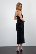 Load image into Gallery viewer, Tonal Check Flock Nateda Dress
