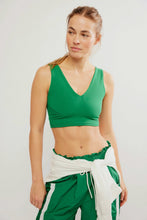 Load image into Gallery viewer, Heritage Green Never Better Crop Cami
