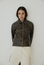 Load image into Gallery viewer, Washed Brown Murph Jacket
