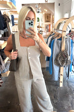 Load image into Gallery viewer, Cove Stripe Drawstring Pant
