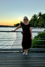 Load image into Gallery viewer, Brown Mariposa Backless Dress
