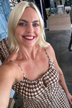 Load image into Gallery viewer, Bronze Geo Georgie Dress
