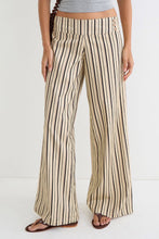Load image into Gallery viewer, RYSELE-TROUSER-NATURAL-STRIPE-BEIGE-27307.jpg
