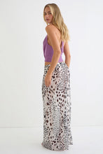 Load image into Gallery viewer, SORENA-SKIRT-BLACK-IVORY-DALMATIAN-SKIN-23727.jpg
