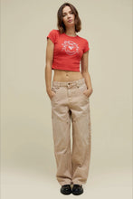 Load image into Gallery viewer, Daydreamer Bow Pointelle Baby Tee
