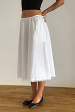 Load image into Gallery viewer, White Taka Skirt
