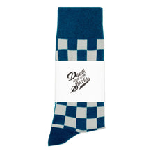 Load image into Gallery viewer, Checkerboard-teal+grey-01
