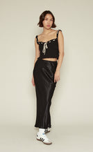 Load image into Gallery viewer, Black Ruffle Knit Cami
