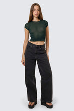 Load image into Gallery viewer, Vista Green Dissolve My Mind Top
