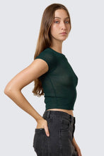 Load image into Gallery viewer, Vista Green Dissolve My Mind Top
